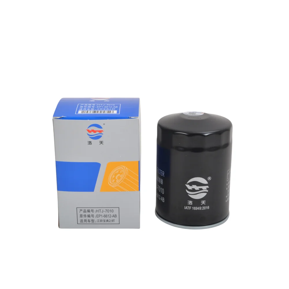 Car Oil Filter For JMC BOARDING 2.9 2015/YUHU 3 2.5 2018 EP1-6612-AB Auto Replacement Parts