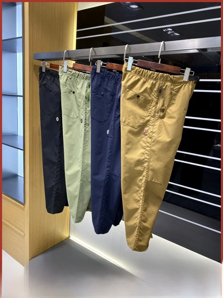 

Функция на открытом воздухе, прямые брюки, повседневные брюки для пары, длинные молодежные активные летние брюки, обычный тонкий цвет