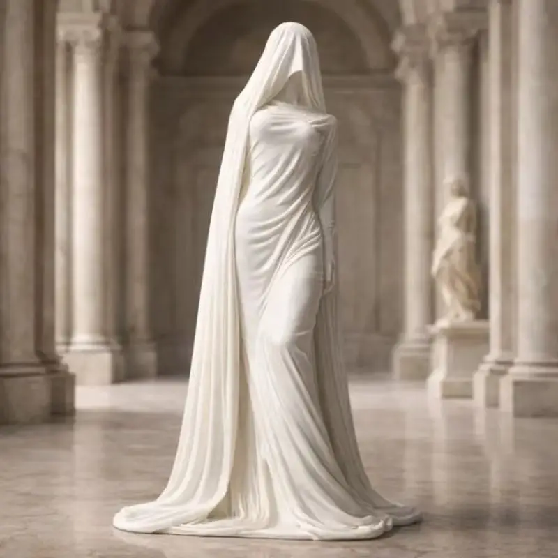 1 Stück 3D-Figur einer geheimnisvollen Maskenfrau, Skulptur-Ornament für Schreibtisch, Weinschrank, Heimdekoration, Valentinstag, Weihnachten, Geschenk (Sammelstatue), (Statuen-Ornament)