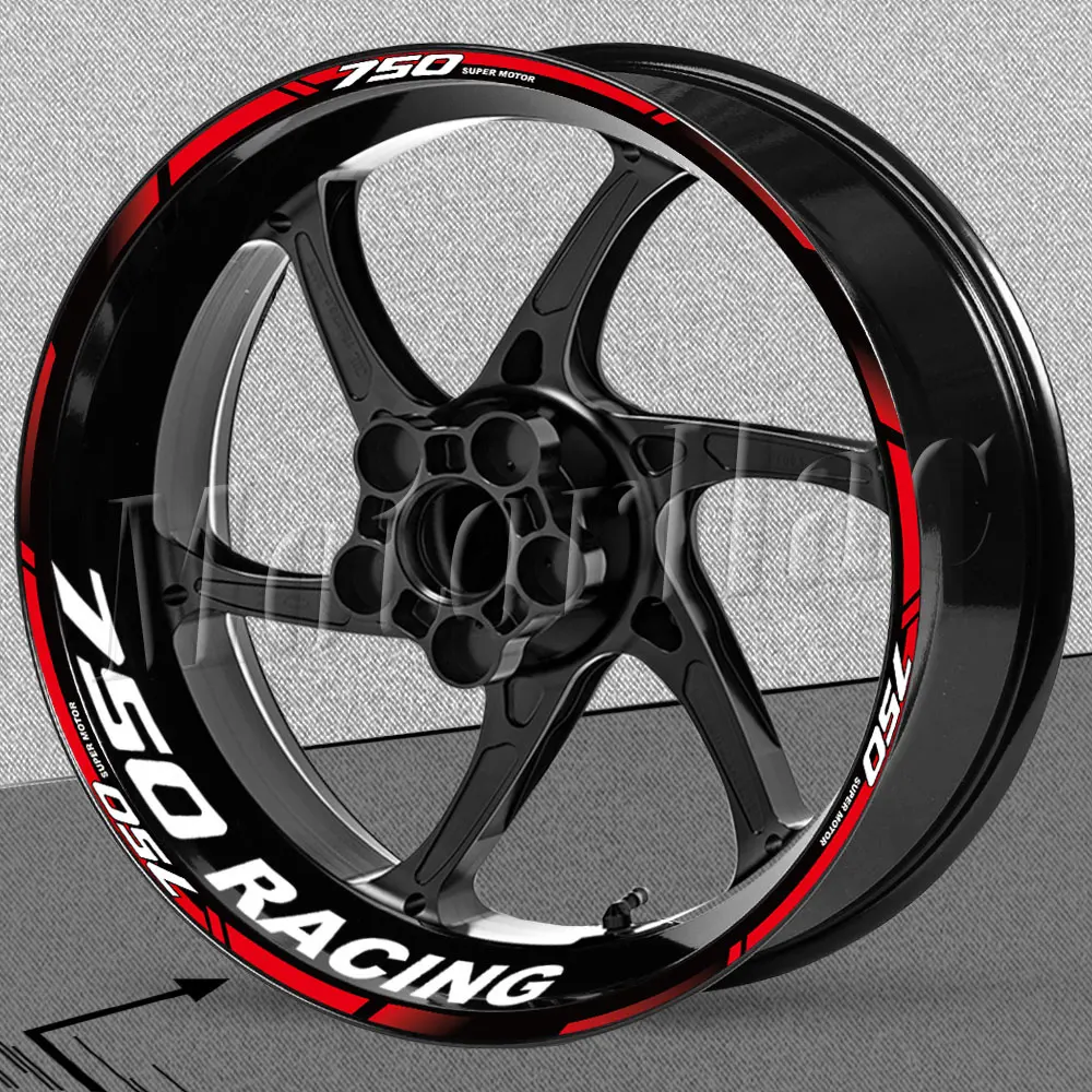 

Motorcycle Wheel Sticker Reflective Stripe Rim Decals Accessories Waterproof For Honda Forza 750 350 2026 2025 2024