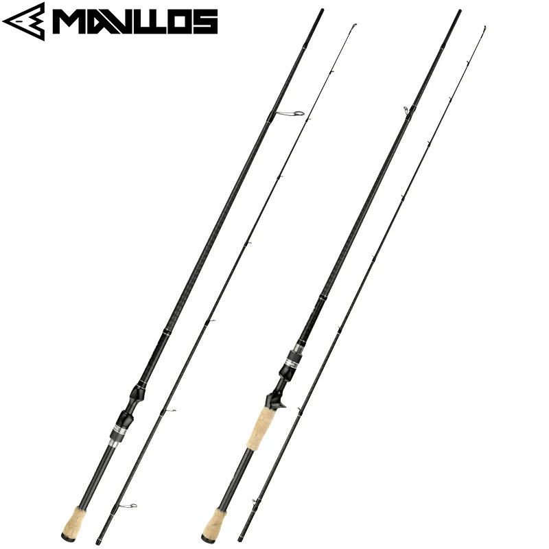 Mavllos Suntae Snapper Fishing Rod, Fast M Carbon Tip, Lure  4-21g Large Taper Ultralight Trout Fishing Casting Spinning Rod