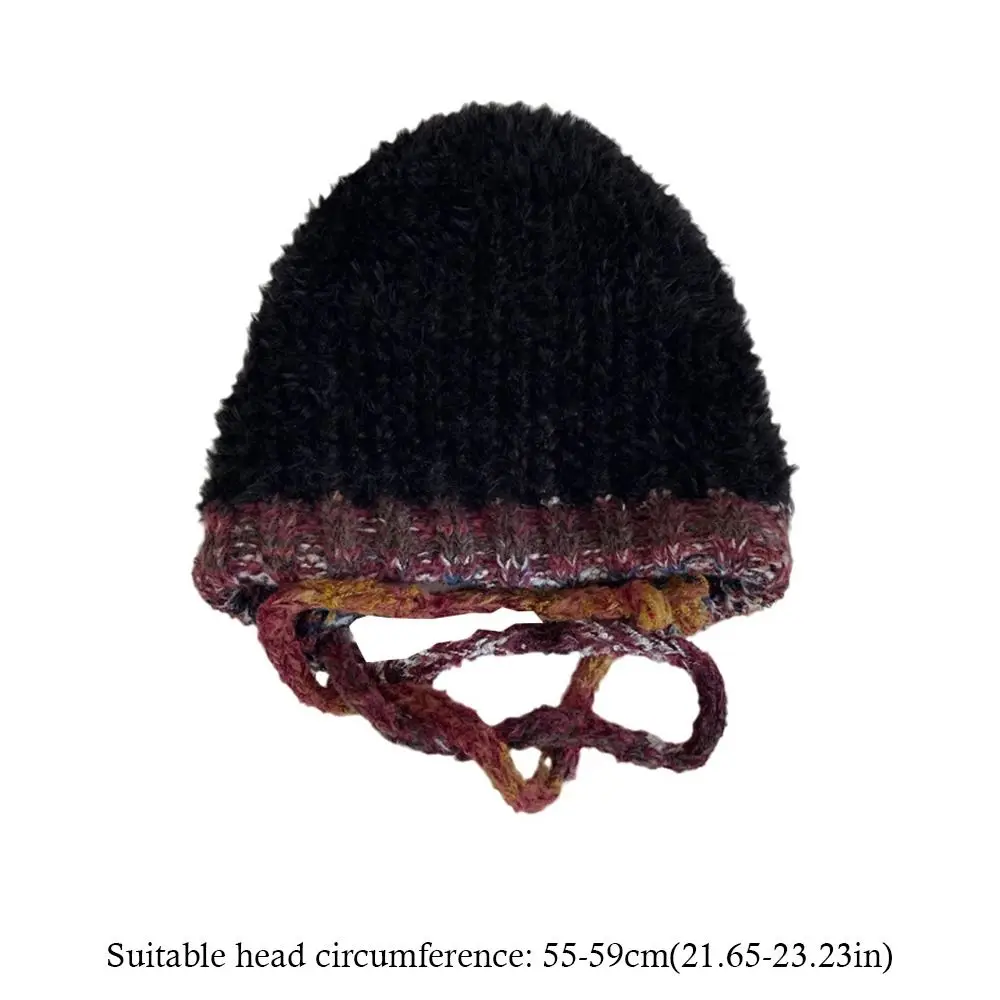 أزياء دافئة سميكة الأزياء أفخم قبعة يندبروف Coldproof محبوك قبعة دلو سدادات حماية الأذن قبعة صوفية الخريف الشتاء