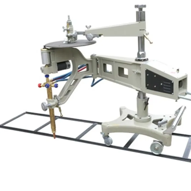 CG2-150B Rail Type Profiling Gas Cutter Machine Working With MIG Welding Machine Realize Automic Welding
