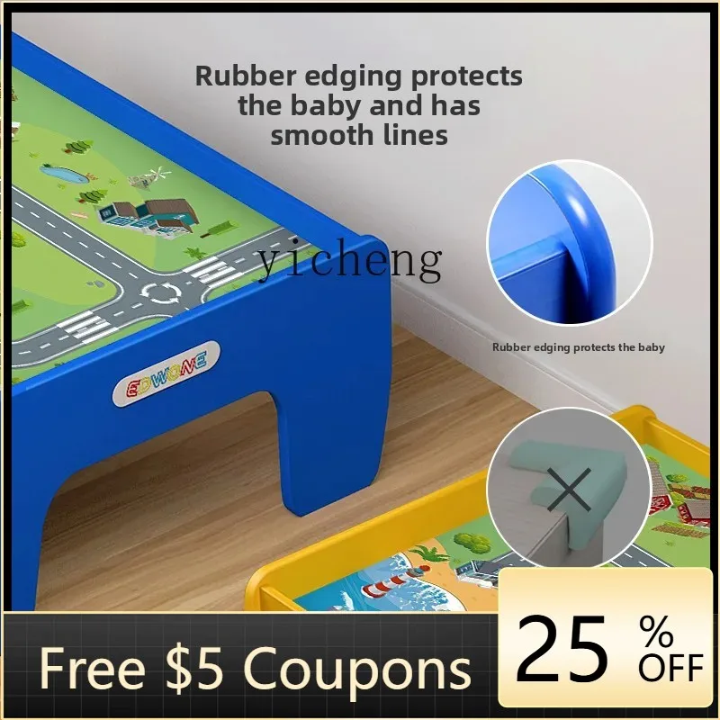 

ZZ детские игрушки, строительный стол, игра-головоломка для мальчиков и девочек, учебный стол, игровая площадка, стол ручной работы