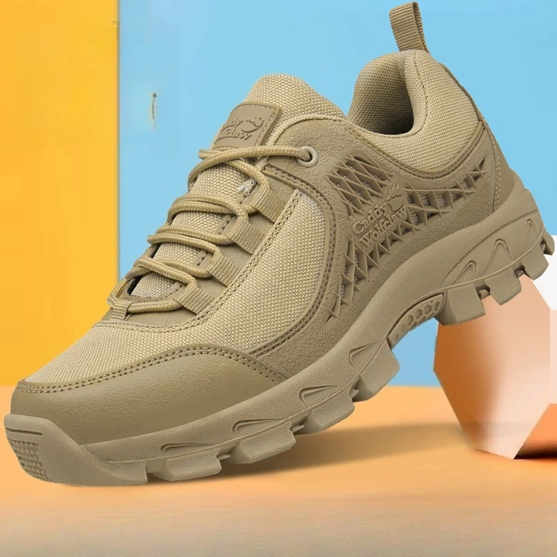 

New High-Quality Man Shoes Casual Sport Hiking Shoes Outdoor Wilderness Men Sneakers Tactical Training Climbing Military Boots