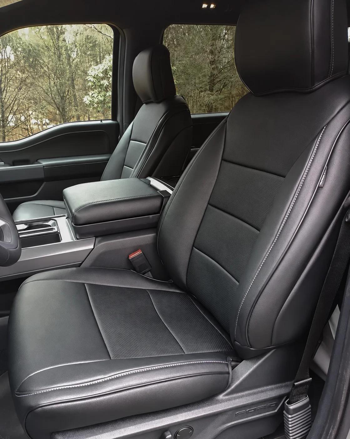 Custom Fit for 2009-2023 Ford F-150 F-250 F-350 F150 F250 F350 Truck Car Seat Covers 5 Seats Full Set Premium Synthetic Leather