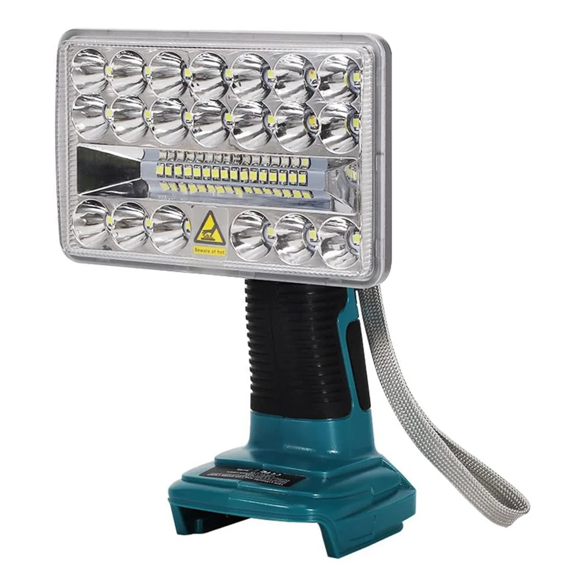 Luz de trabajo LED de 2000LM para batería Makita de 18V, reflector