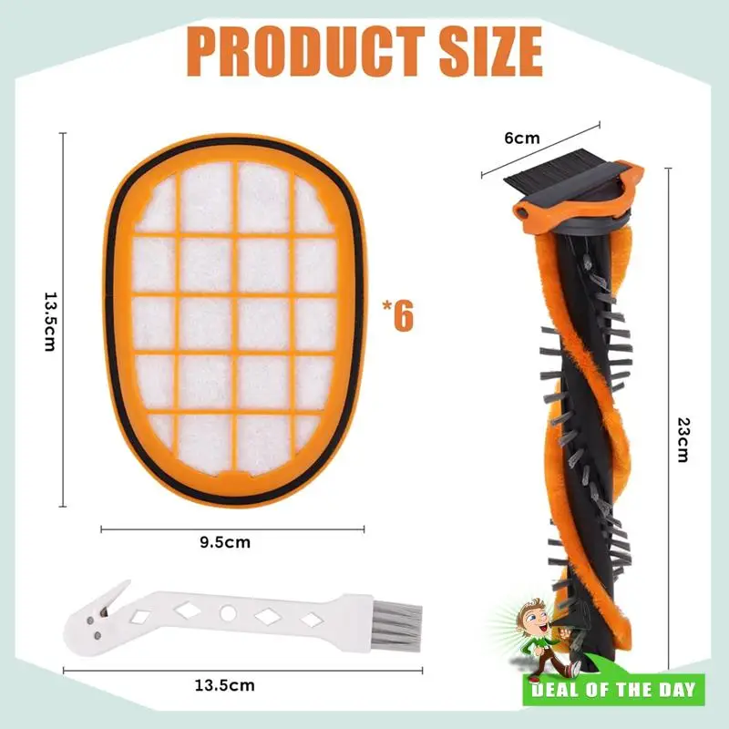 Entrega em 24 horas para speedpro max substituição escova-acessórios de aspirador de pó filtro para speedpro max vácuo cl