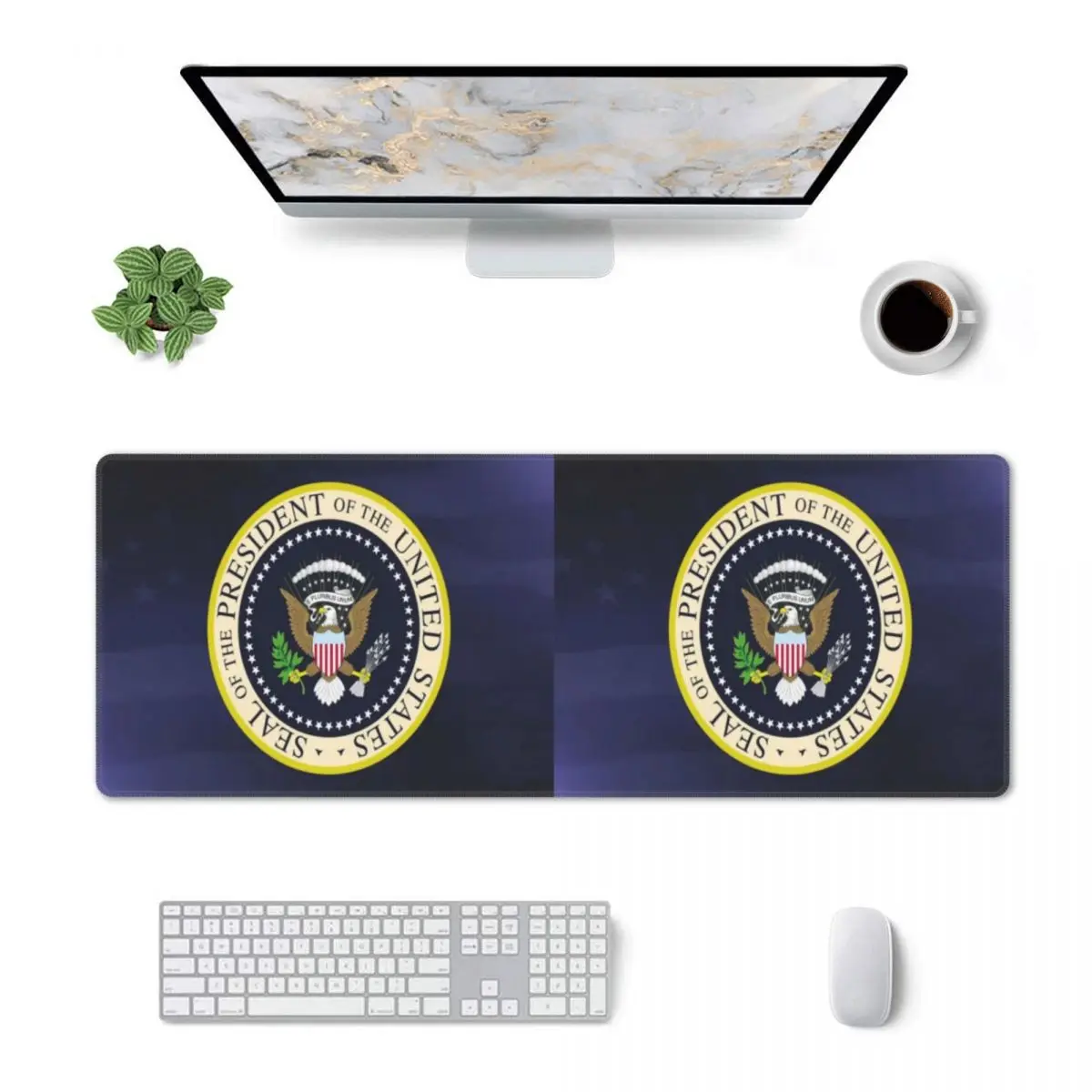 Large Mouse Pad Seal Of The President Of The United States Gamer PC Laptop Mats Keyboard Carpet Computer Gaming Office Desk Mat
