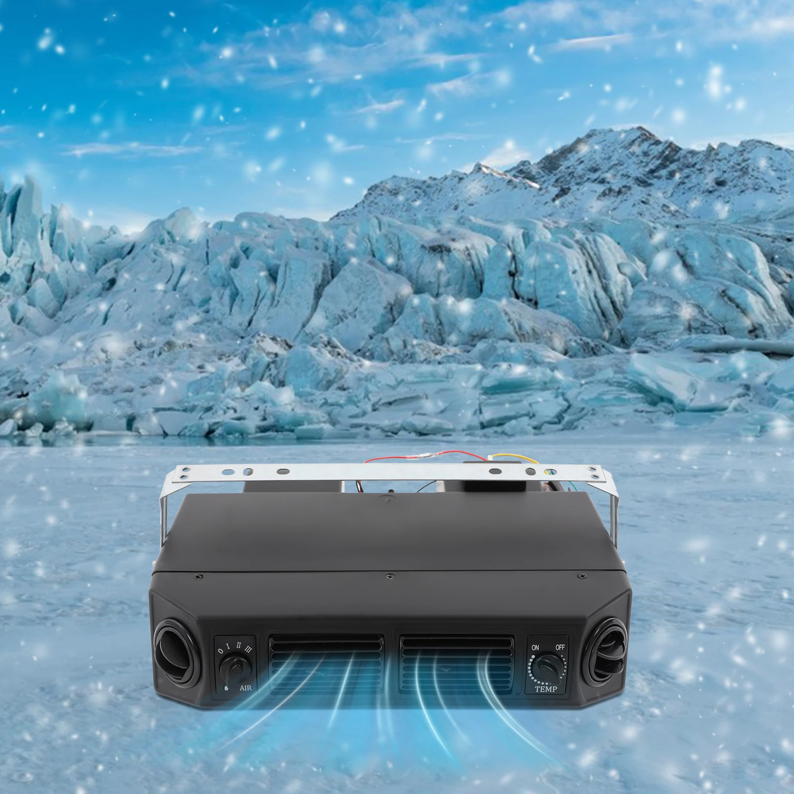 에어컨 증발기 3300kcal/h 냉각 3단계 속도 조절 3-8 ° C 조정 65dB 저소음 400CFM 공기량