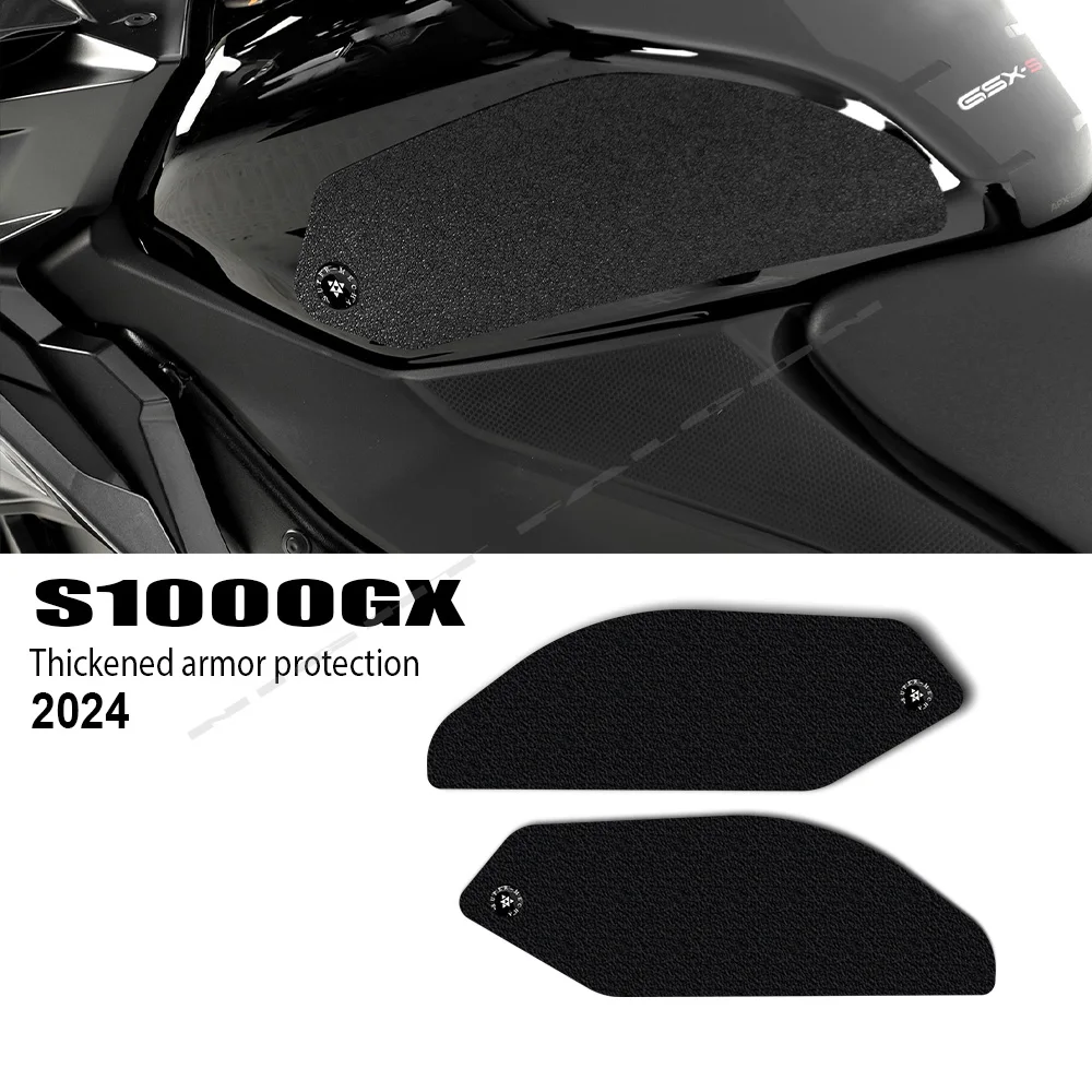 S1000GX Motorcycle Accessories Tank Pad Armor Sticker Thickened Rubber Protective Sticker for GSX-S 1000 GX S1000 GX 2024-