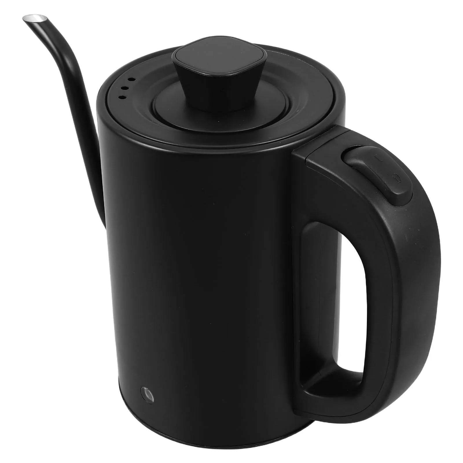 

Электрический чайник на гибкой стойке из нержавеющей стали, 800 мл, быстрый нагрев, дышащая крышка для идеального наливания кофе, чая, электрический горшок для воды