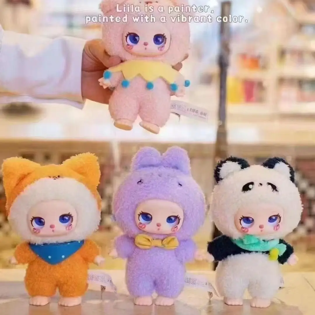 New Genuine Liila 2 Generation Vinyl Series Blind Box Trendy Play Cute Doll Liila'S Zoo Kawaii Bag Pendant Toy Mystery Box Gift