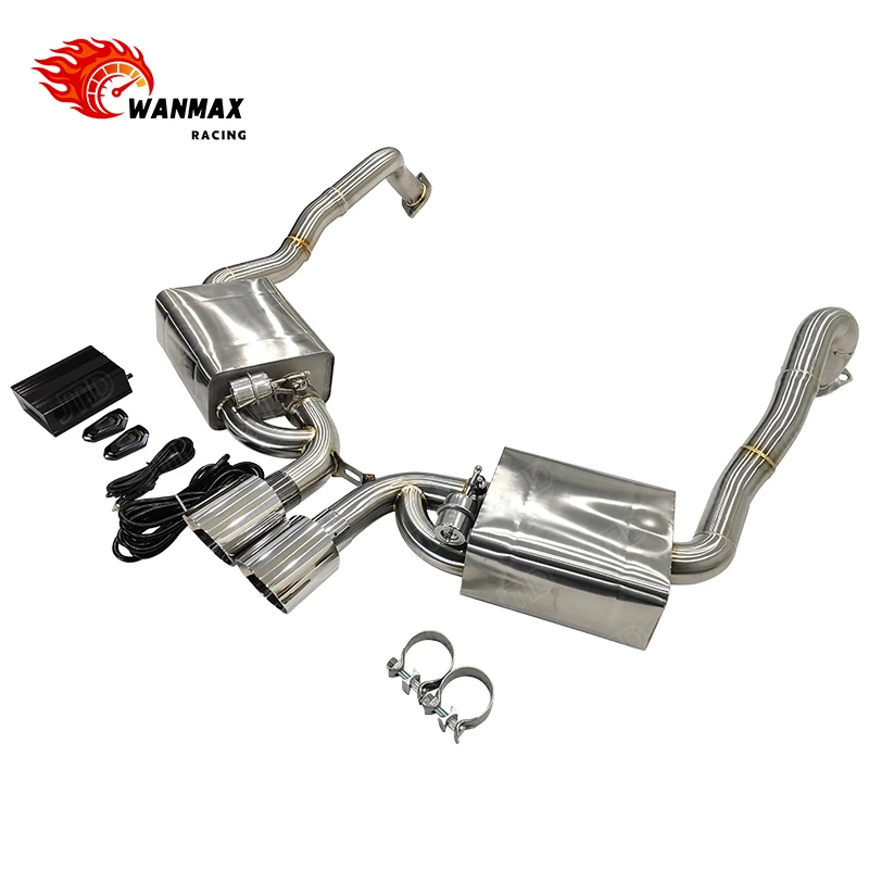 Performance Cat-Back Stainless Steel Exhaust System for 981 Boxster/ Dual Tips