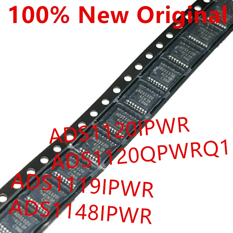 10piece  ADS1120IPWR  ADS1120 、ADS1120QPWRQ1  A1120Q 、ADS1119IPWR  ADS1119 、ADS1148IPWR  ADS1148  New AD Converter Chip