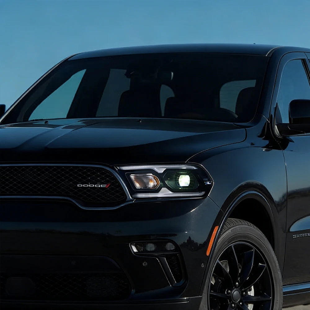 

Передние фары для Dodge Durango 2021-2023, комплект для модернизации, высококачественные светодиодные автофары, аксессуары с функцией Plug and Play