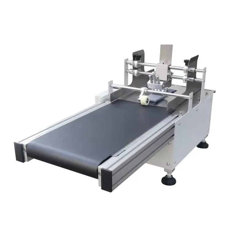 For Yaomatec Desktop Adjustable Speed Conveyor Automatic Paging Machine Type Plastic Bag Friction Feeder Belt