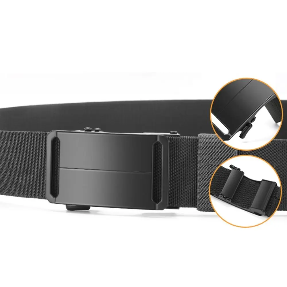 Модный роскошный брендовый мужской деловой ремень, повседневный прочный металлический плетеный ремень с автоматической пряжкой