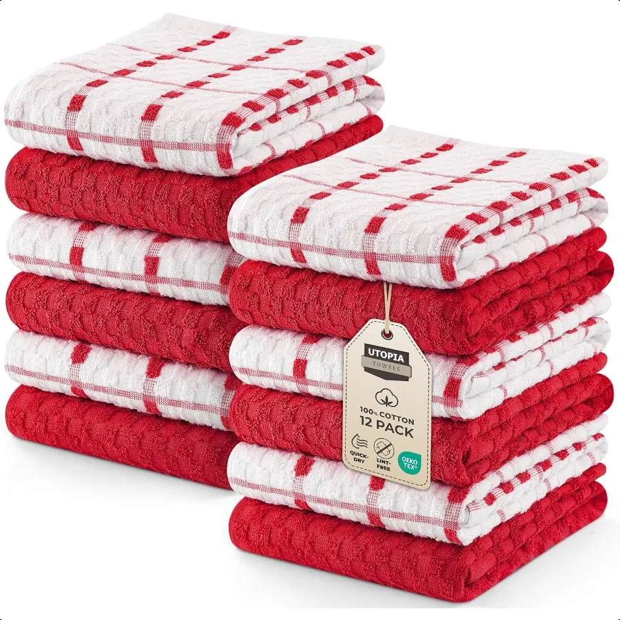 Kitchen Towels 12 P… - image