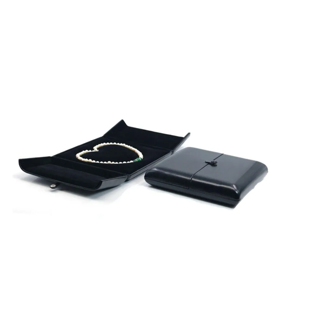 

PU Leather Jewelry Packing Bag Rings Necklace Large Capacity Jewelry Display Box Organizer Bracelet Earrings