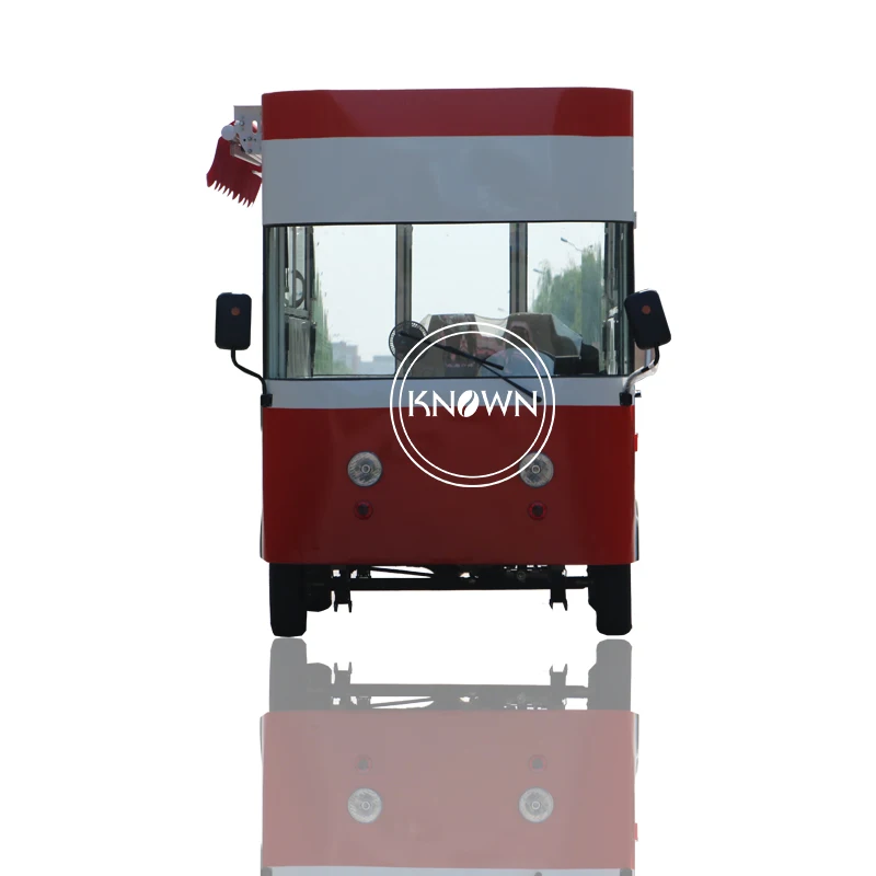 Mobiler elektrischer Fritteusen-Hot-Dreirad-Lebensmittelwagen mit vier Rädern für den europäischen Markt