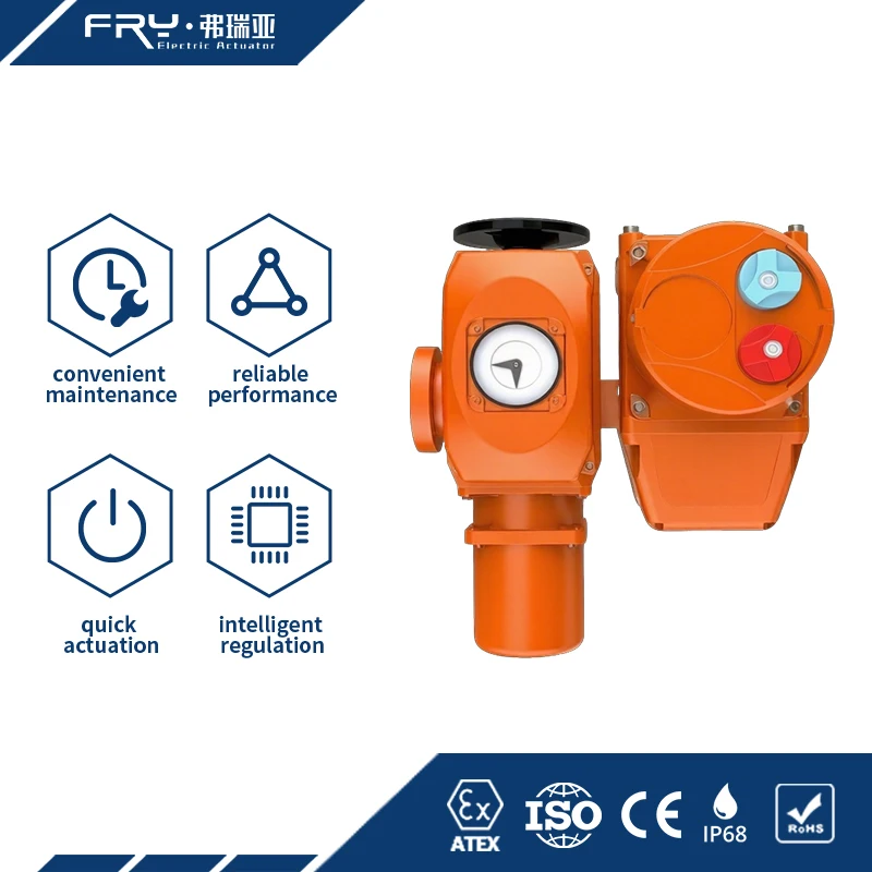 

Integrated Controls 90 Degree Modulating Duty Electrical Actuator