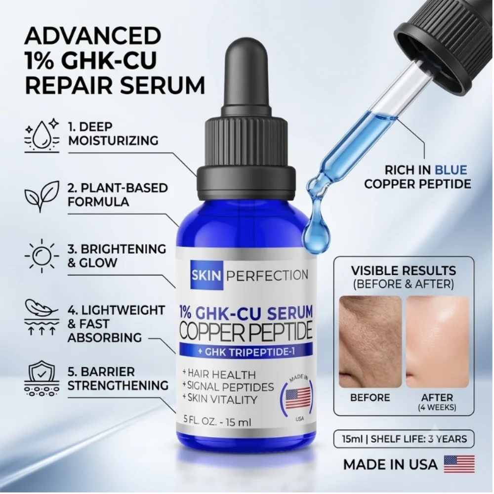 Deep Nourishing Facial Serum 15ml Brightening Skin Barrier Repair Anti-Drying Moisturizing Essence Skin Care