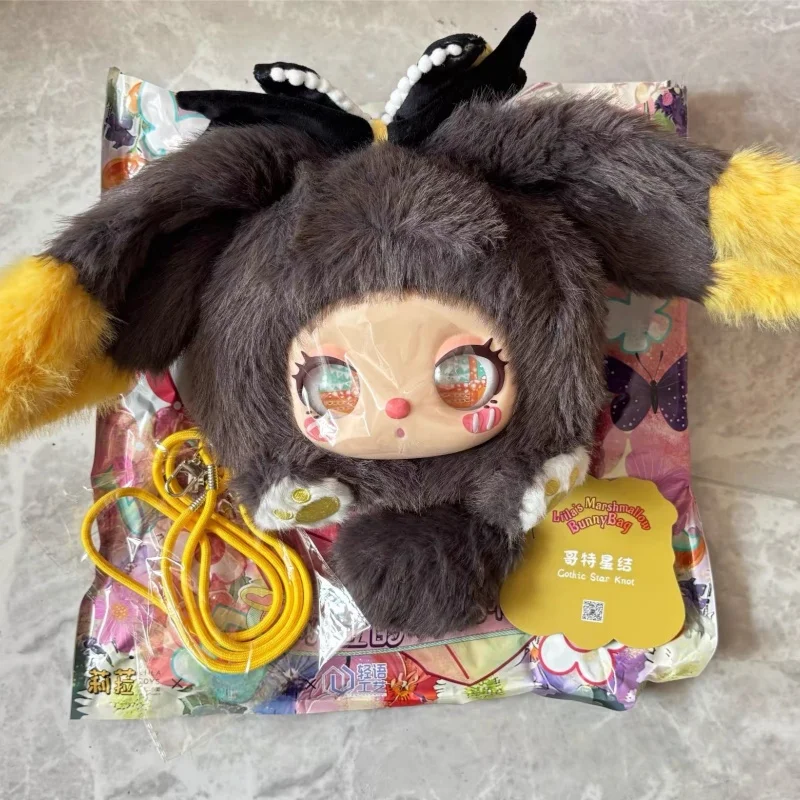 New Genuine Liila Cotton Candy Rabbit Bag Series Blind Box Vinyl Plush Bag Kawaii Mystery Box Crossbody Bag Girl Birthday Gifts view 6