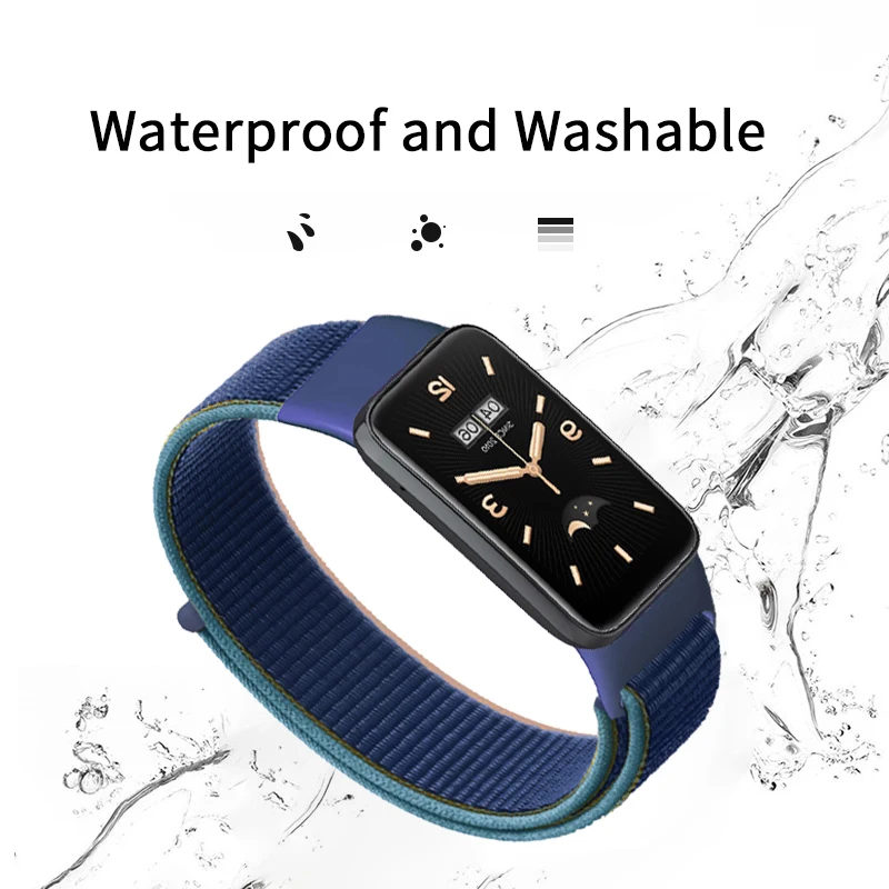 Soft Nylon Strap For Xiaomi Mi Band 7 Pro Sports Smart Watch Band Replacement Bracelet for MiBand 7Pro Wristband Accessories