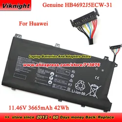 Genuine HB4692J5ECW-31 42Wh Battery 3ICP5/62/81 for MateBook D15 BoB-WAE9P Boh-WAQ9R WRTD-WFH9 for Magicbook 14/15