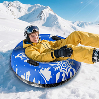 Cold Resistant Pvc Children's Adult Snow Pipe Inflatable Thick Heavy-Duty Snow Pipe Suitable For Teenagers' Outdoor Sleds