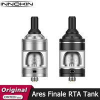 Original Innokin Ares Finale RTA Tank 4.5ml Electronic Cigarette Atomizer Single Coil Build Deck For MTL to RDL Vape