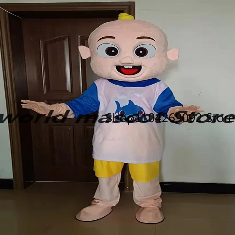 Furry Fursuit Blue Baby Mascot Costume Cartoon Doll Cosplay Anime Costume Character Birthday Party Event Adult Christmas Costume