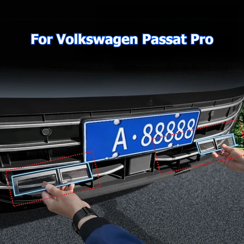 

Для Volkswagen VW PASSAT Pro 2024-2026 передняя решетка, вставная сетка, защита от насекомых, сетчатая решетка, защита от насекомых, внешняя отделка