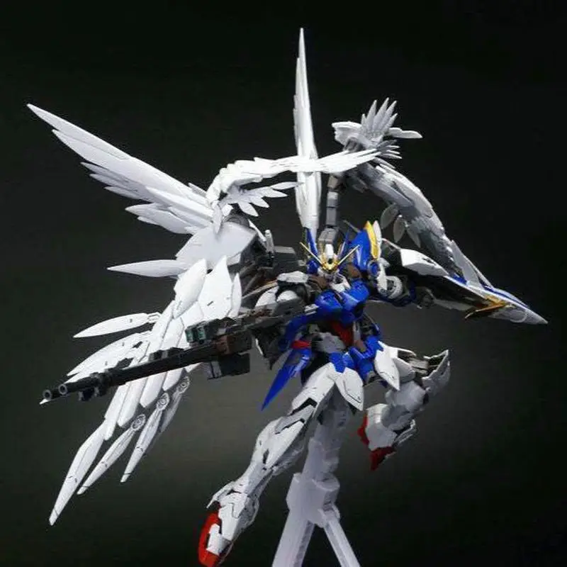 

【In Stock】 Large Class MG 8820 Flying Wing Zero Style Hirm shedding EW Angel Action Figure Toy Collectible Model Handmade Craft
