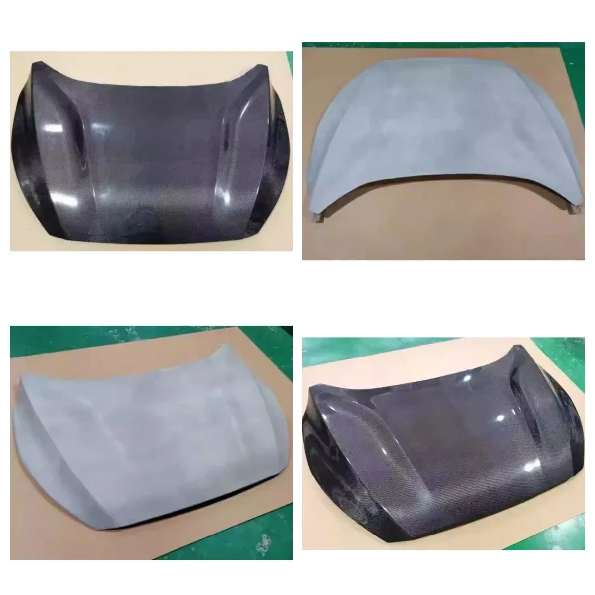 

Комплект кузова из углеродного волокна, крышка двигателя, полимерный капот для Ford Focus 2019, конвертер в стиле OEM, капот, автомобильные аксессуары