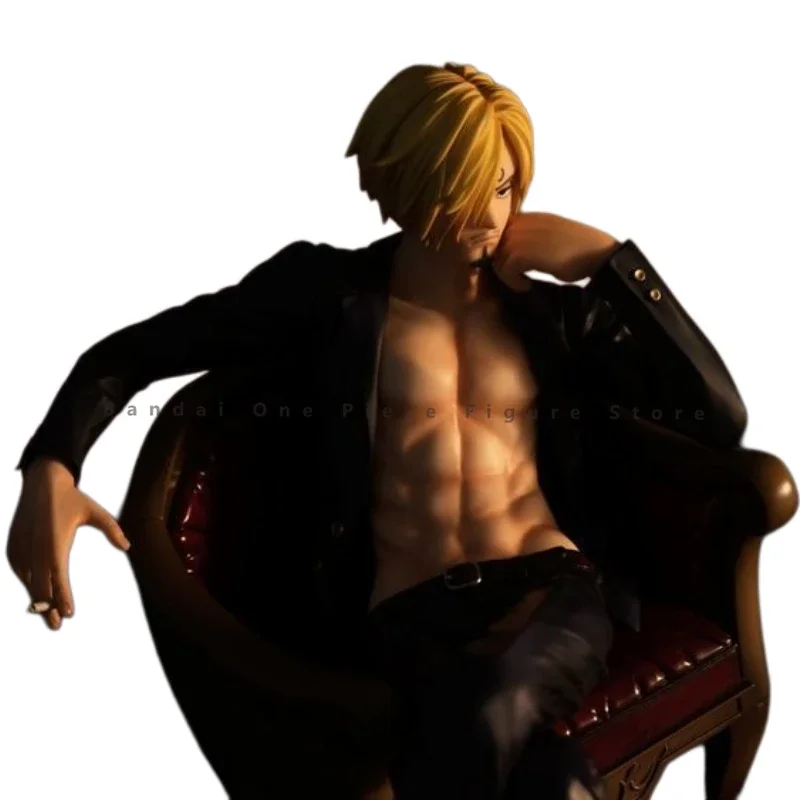 In Stock Original MegaHouse One Piece POP SOC Sanji Action Figures Animation Toys Gifts Model Collector Anime Hobby