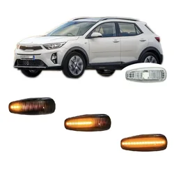for Kia Stonic YB 2017 2018 2019 2020 Sequential LED Side Marker Signal Light Lamp