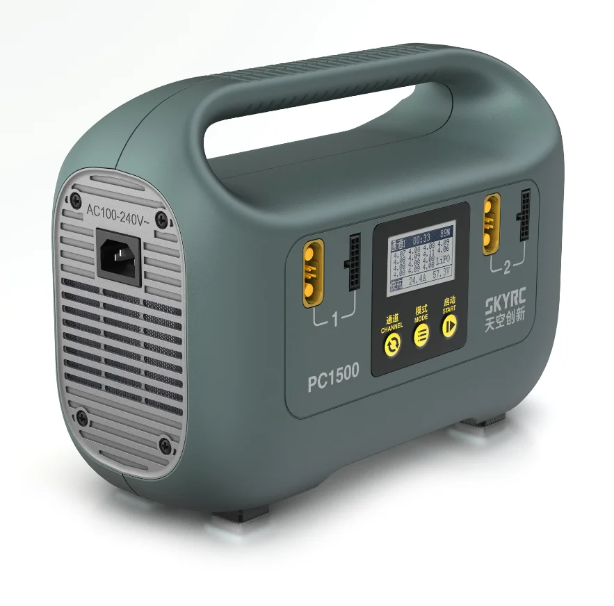 

SKYRC-Charger for 12s and 14s Battery, PC1500 25A, 1500W for Plant Protection