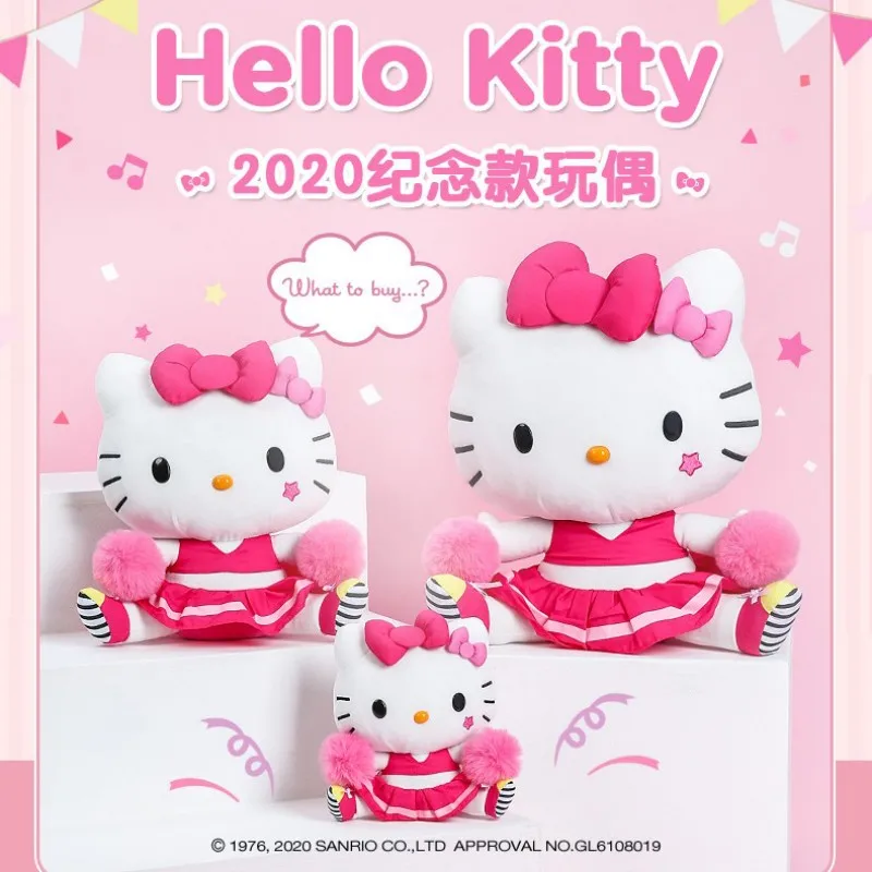 

Genuine Sanrio Hello Kitty Anime Plush Cartoon Kawaii Christmas Children Toys Dolls Grabber Doll Birthday Pillow Girls Gifts