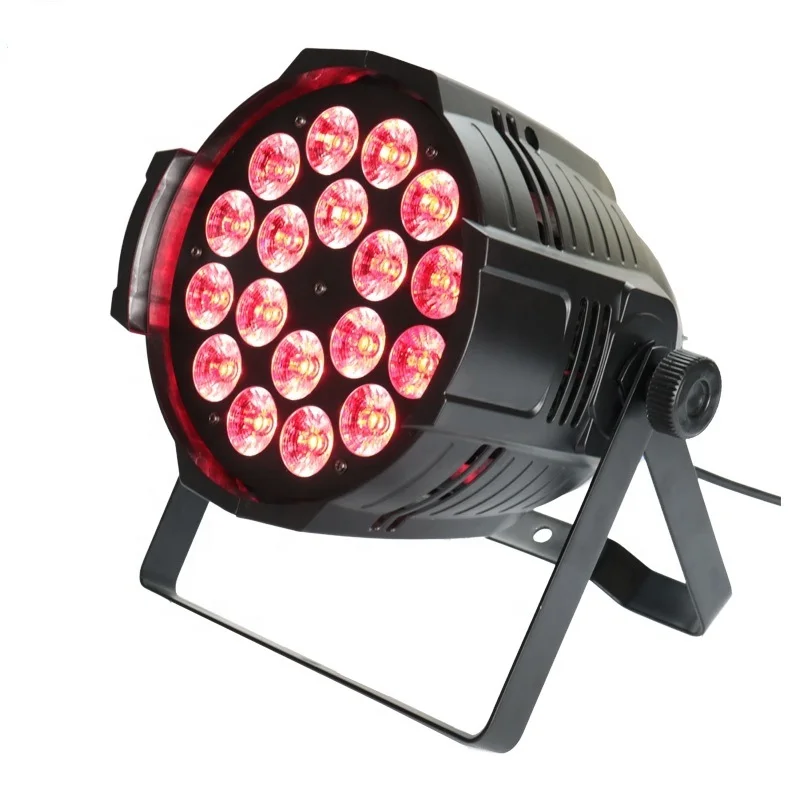 20PCS Colorful 18x18W RGBWA UV 6IN1 Aluminum Case LED Par Can Stage Lights with Flight case 8 in 1