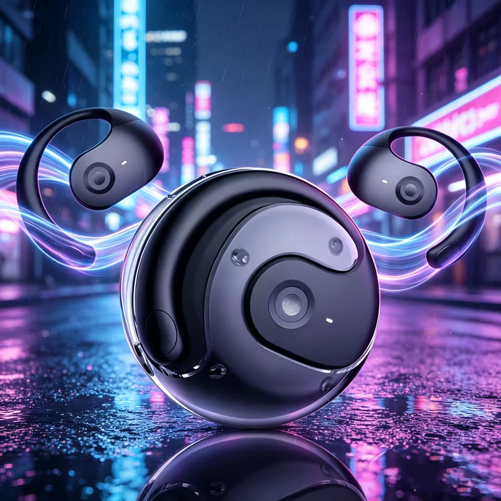 TWS Wireless Earbuds Bluetooth Headset Spatial-audio Bluetooth Headphones Create Convincing Virtual Surround Sound Experiences