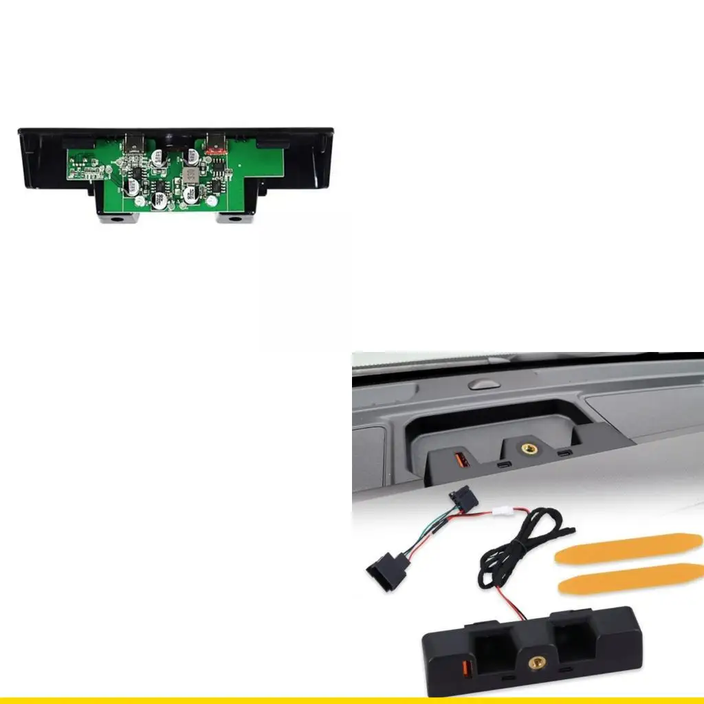 

SZCH 3-портовый USB-адаптер для зарядки для приборной панели автомобиля поддерживает несколько устройств