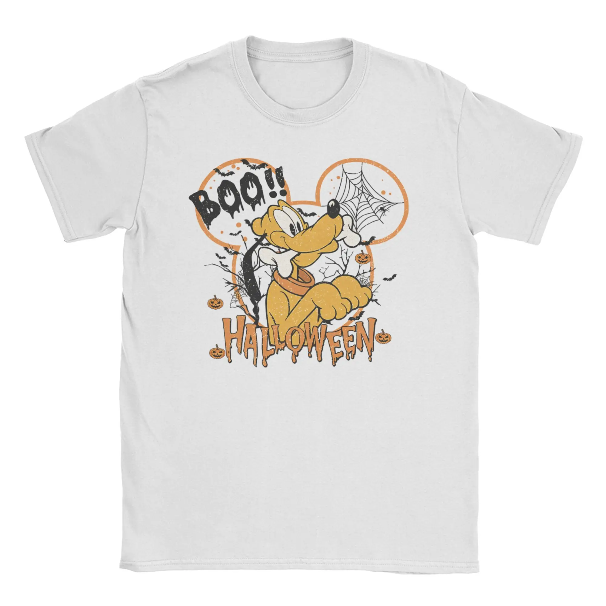 

Mickey Mouse Halloween Goofy Cute Dogs Merch Men Women T Shirts 100% Cotton Tee New Arrival T-shirt Clothing