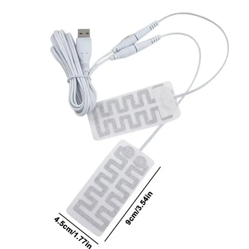 

Термальные перчатки с подогревом USB 5 В, зимние электрические нагреватели, подушечки для уличных лыж, варежки, грелка для рук, зимние виды спорта