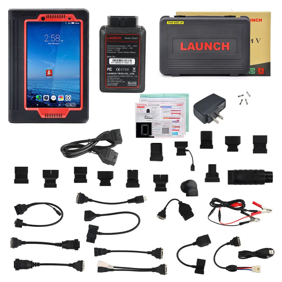 2026 X431 V 8 Inch  Pro Tablet  Full System Obd2 Diagnostic Scanner Tool