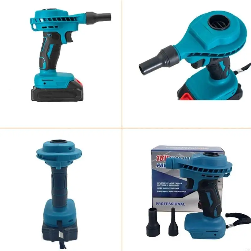LX0C 18V Compact Cordless Electric Blower per gonfiare sgonfiare i materassi d