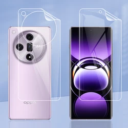 For Oppo Find X7 Ultra X7Ultra X7U 5G Clear TPU / Matte Anti-Fingerprints Hydrogel Full Cover Soft Screen Protector Film