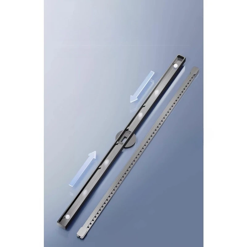 

All copper invisible linear very narrow floor drain toilet bathroom long drain deodorant insect cover