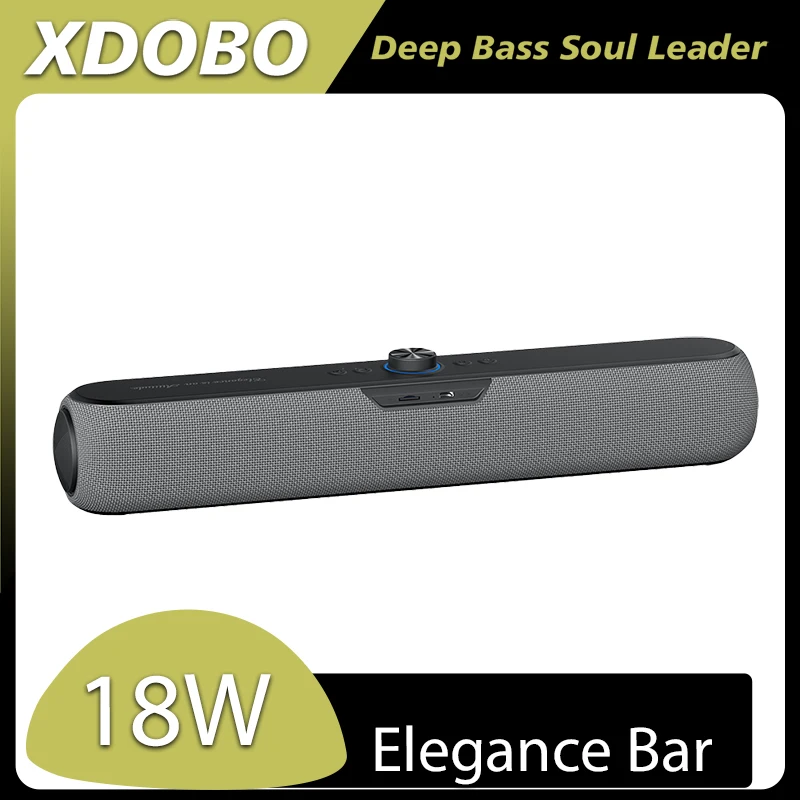 

Xdobo Elegance Bar Wireless Bluetooth Portable Speaker 18W Subwoofer Waterproof Good Speaker TWS Music Center Box Outdoor Party